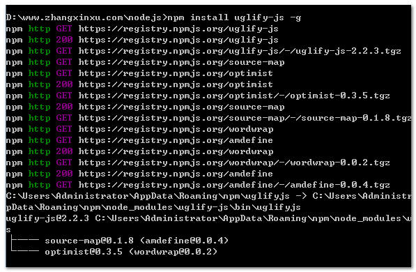 uglifyjs
