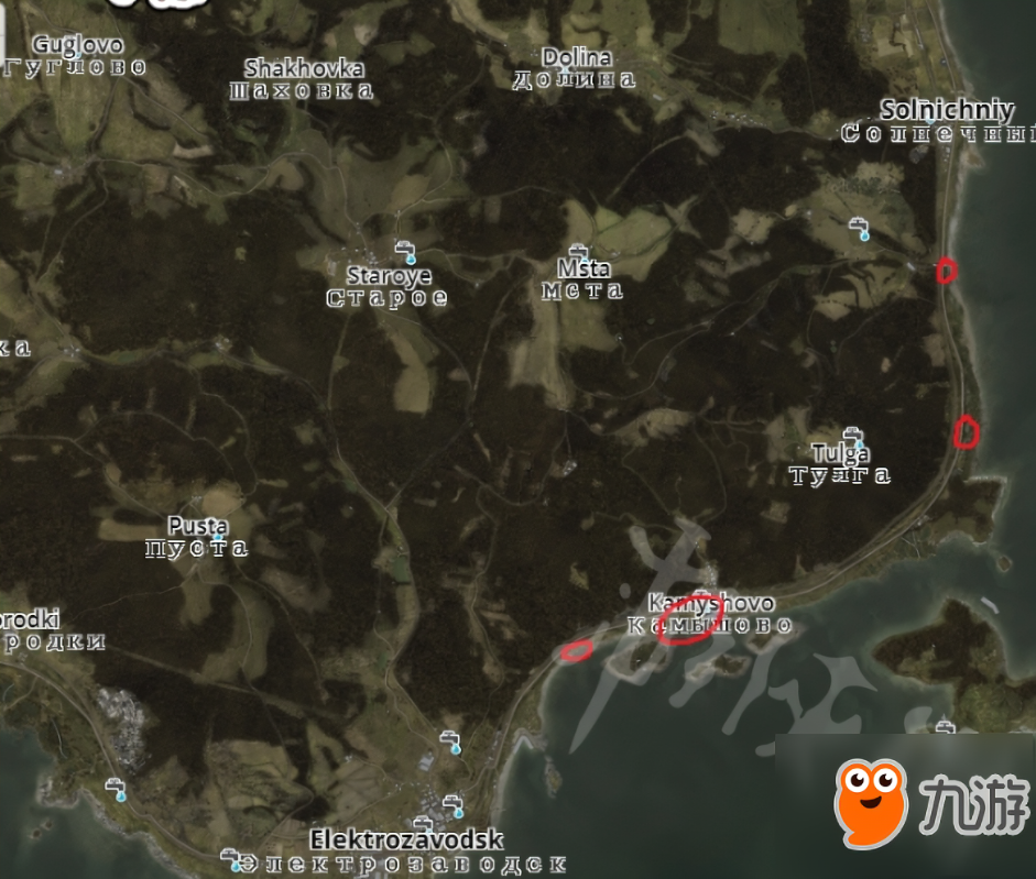 dayz地图