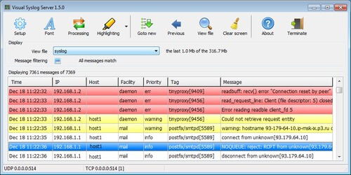 syslog