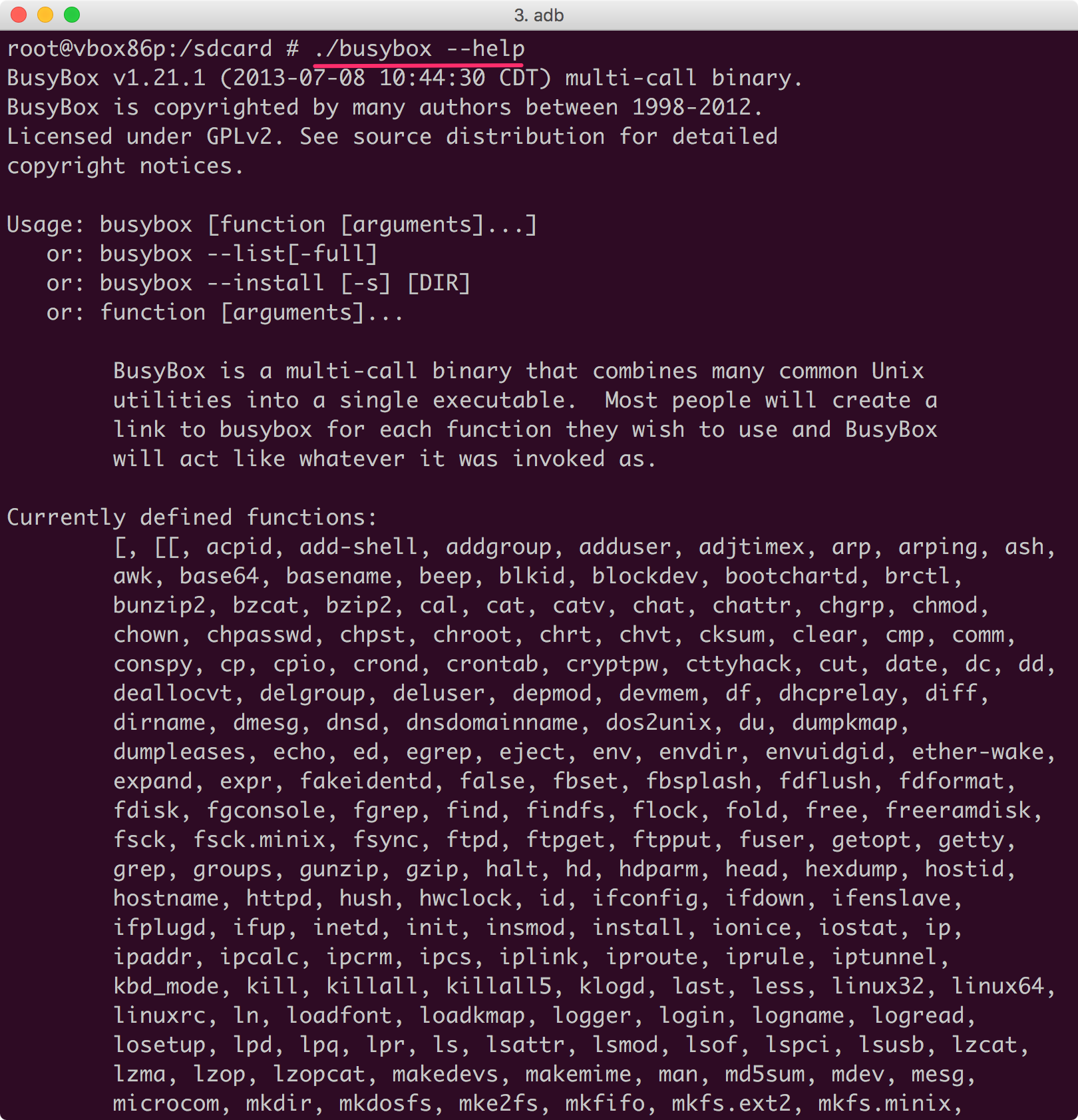 busybox