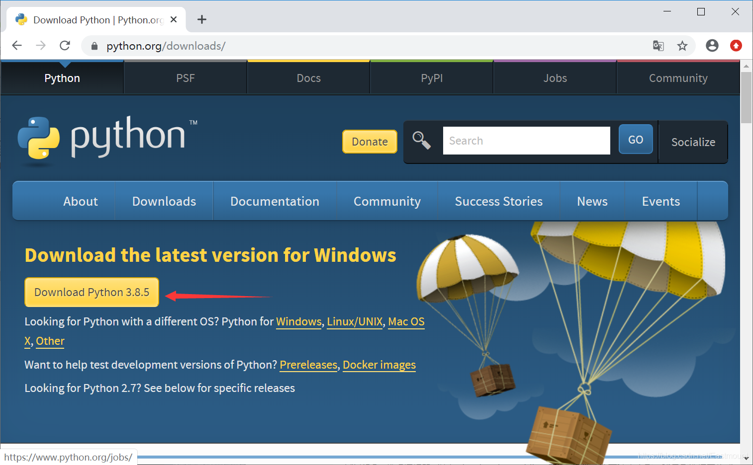 使用python