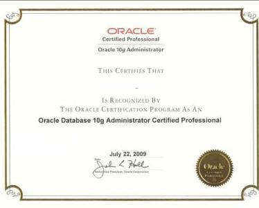 oracle认证