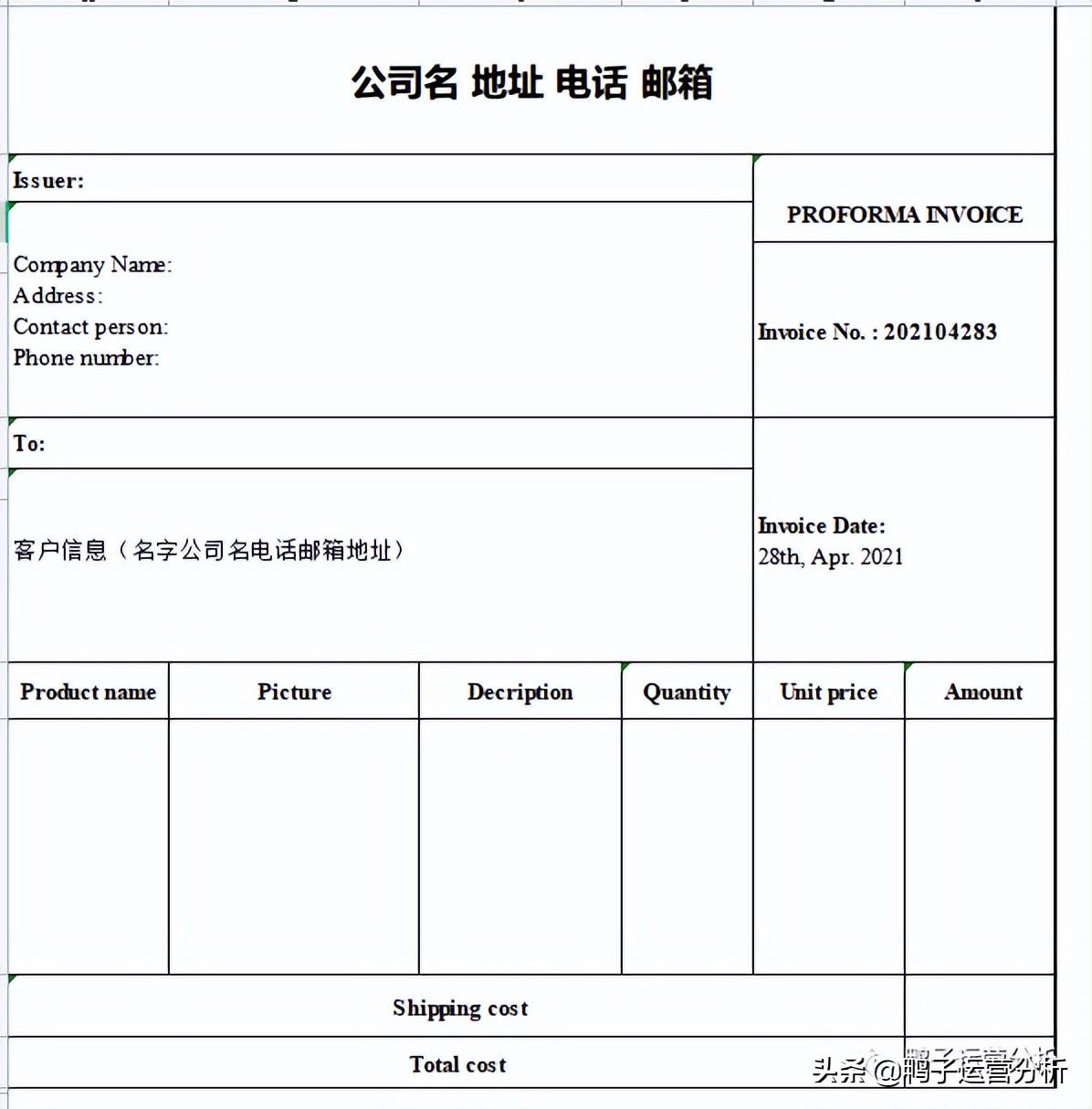 外贸po