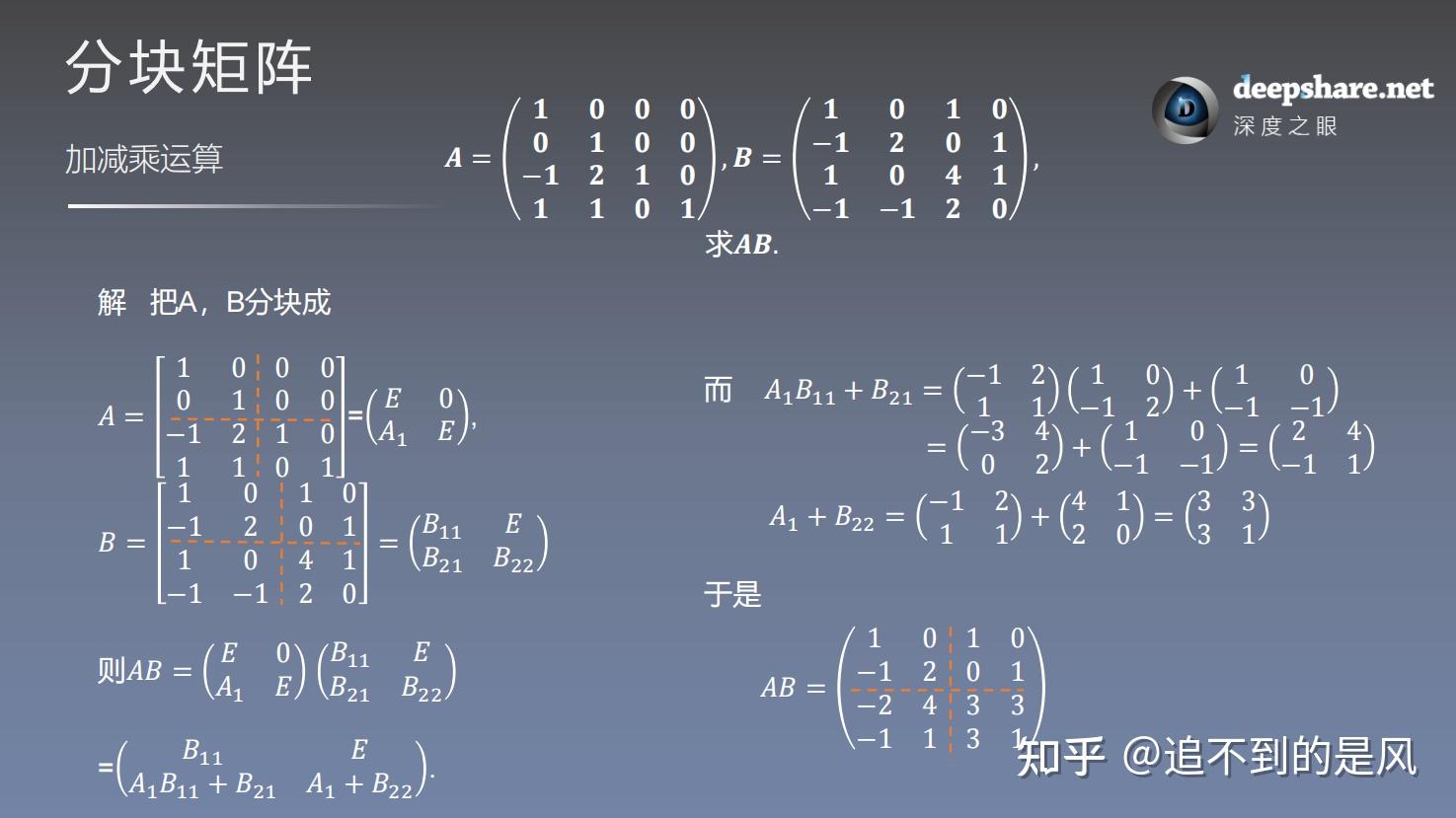什么是逆矩阵