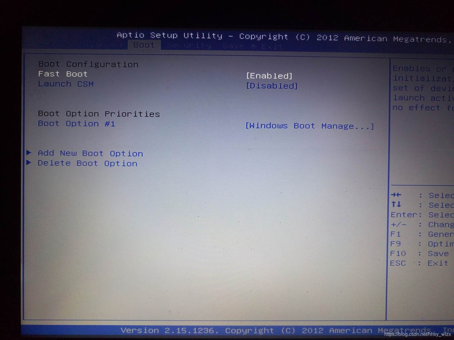 进不去bios