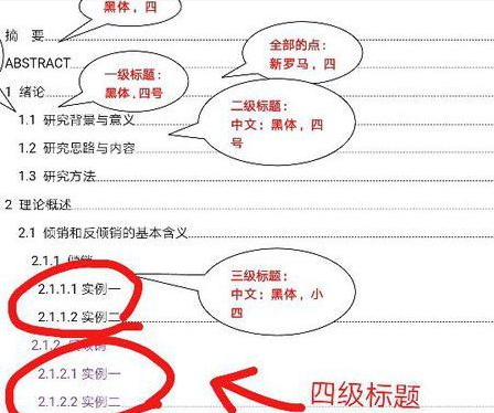 二级标题是什么