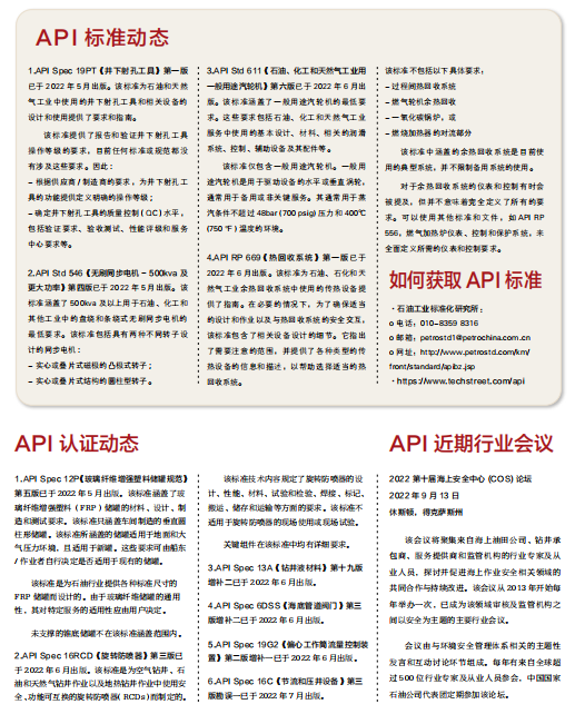 API标准