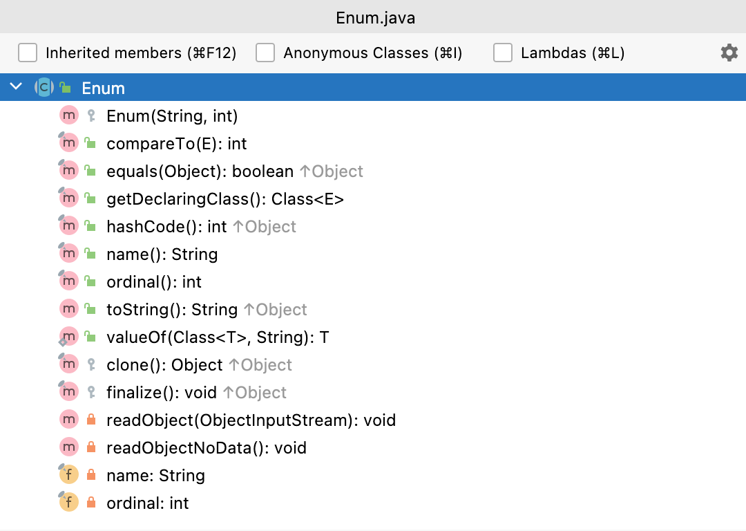 enum