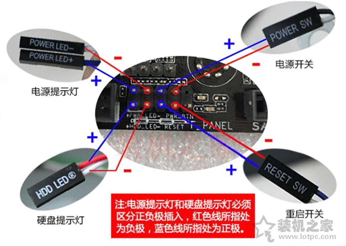 主板开机跳线
