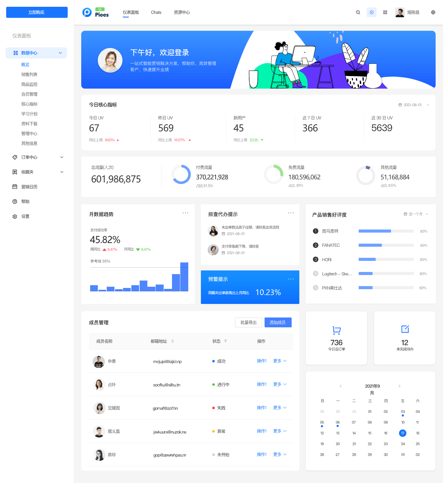 后台管理