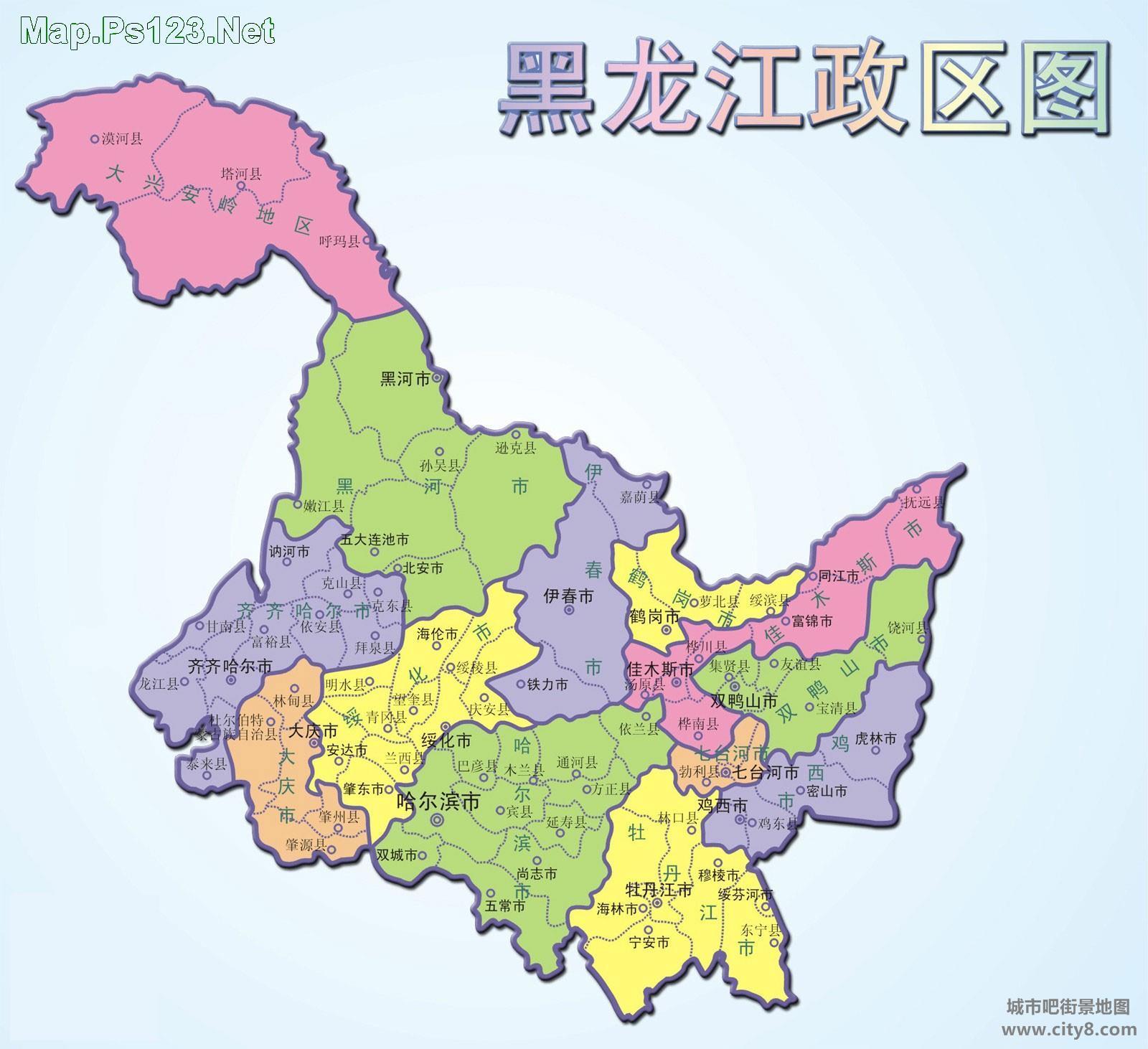 鹤岗在哪里