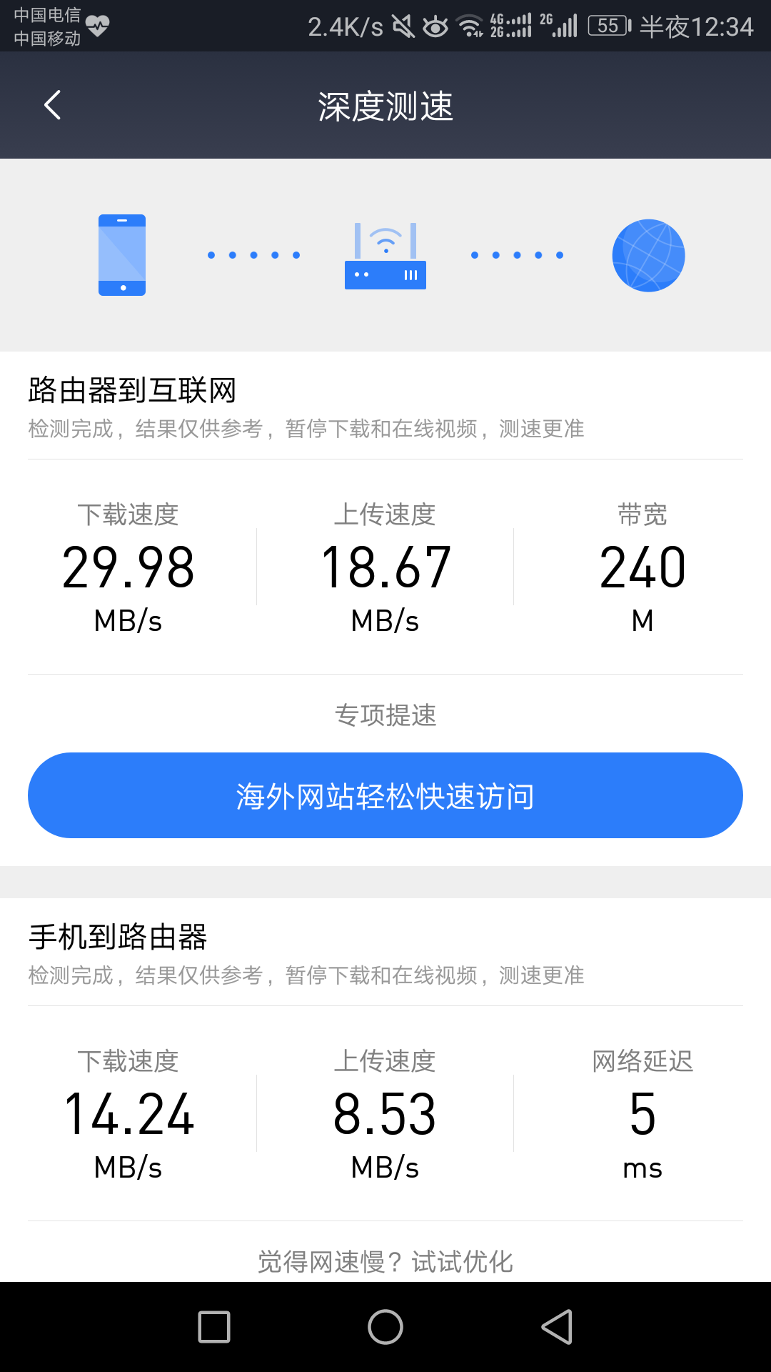 怎么查宽带多少兆