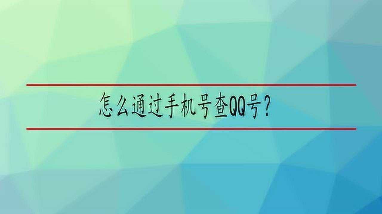 qq号码查询