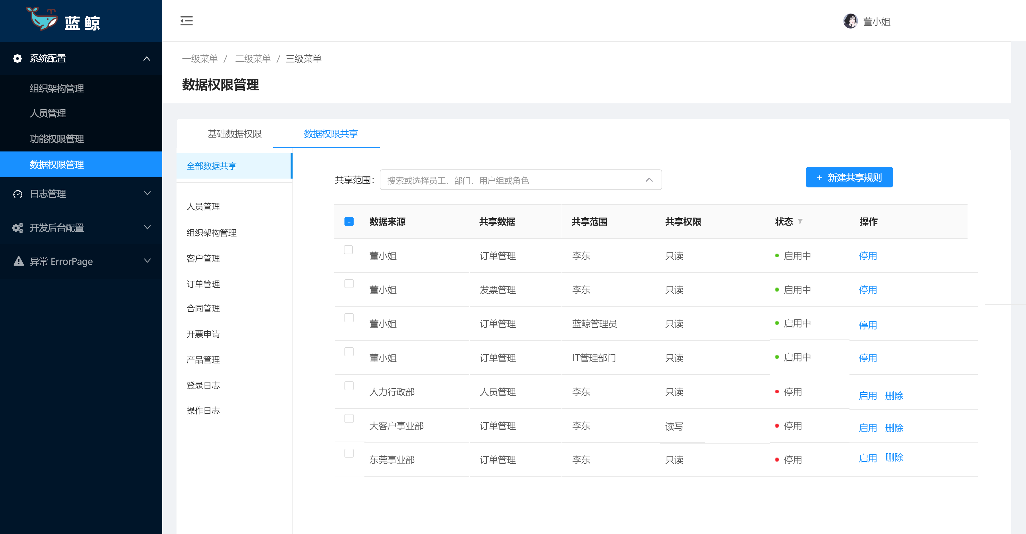 权限管理系统