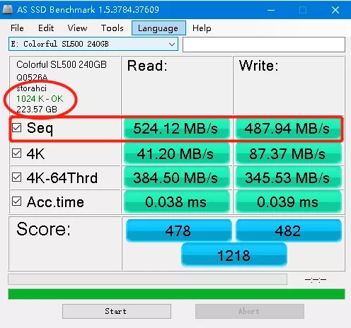 ssd测速
