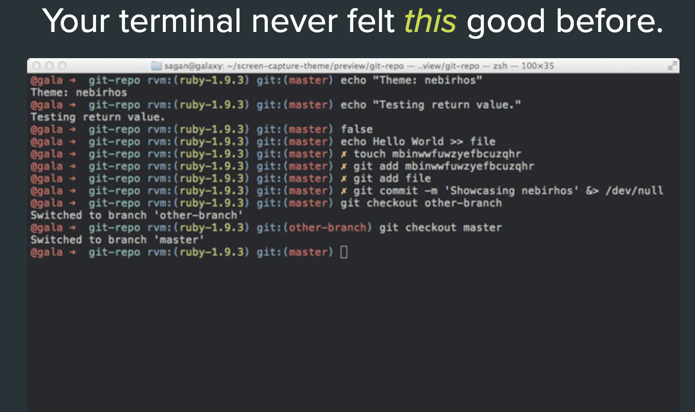 zsh