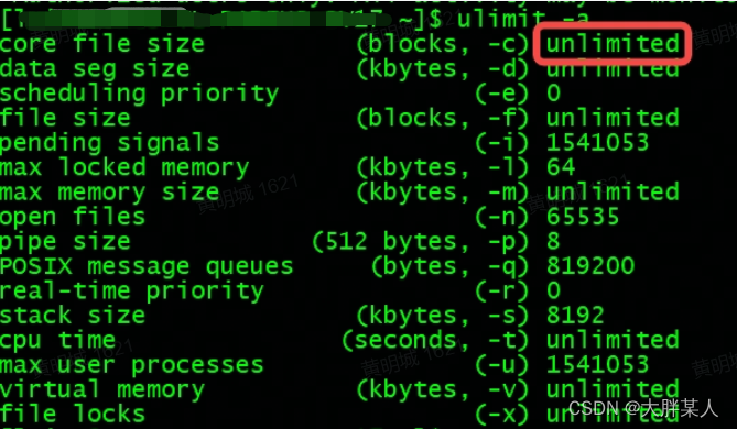ulimit