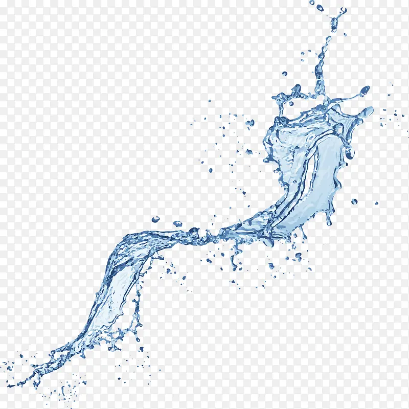 水流怎么画