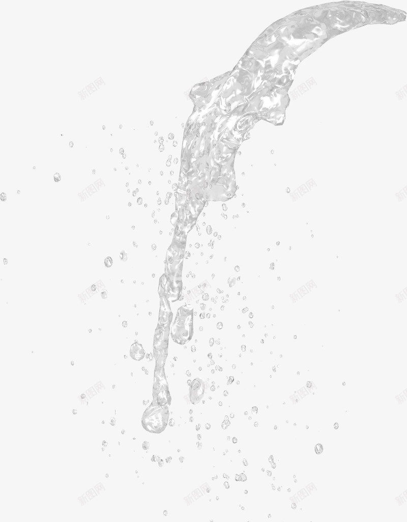 水流怎么画