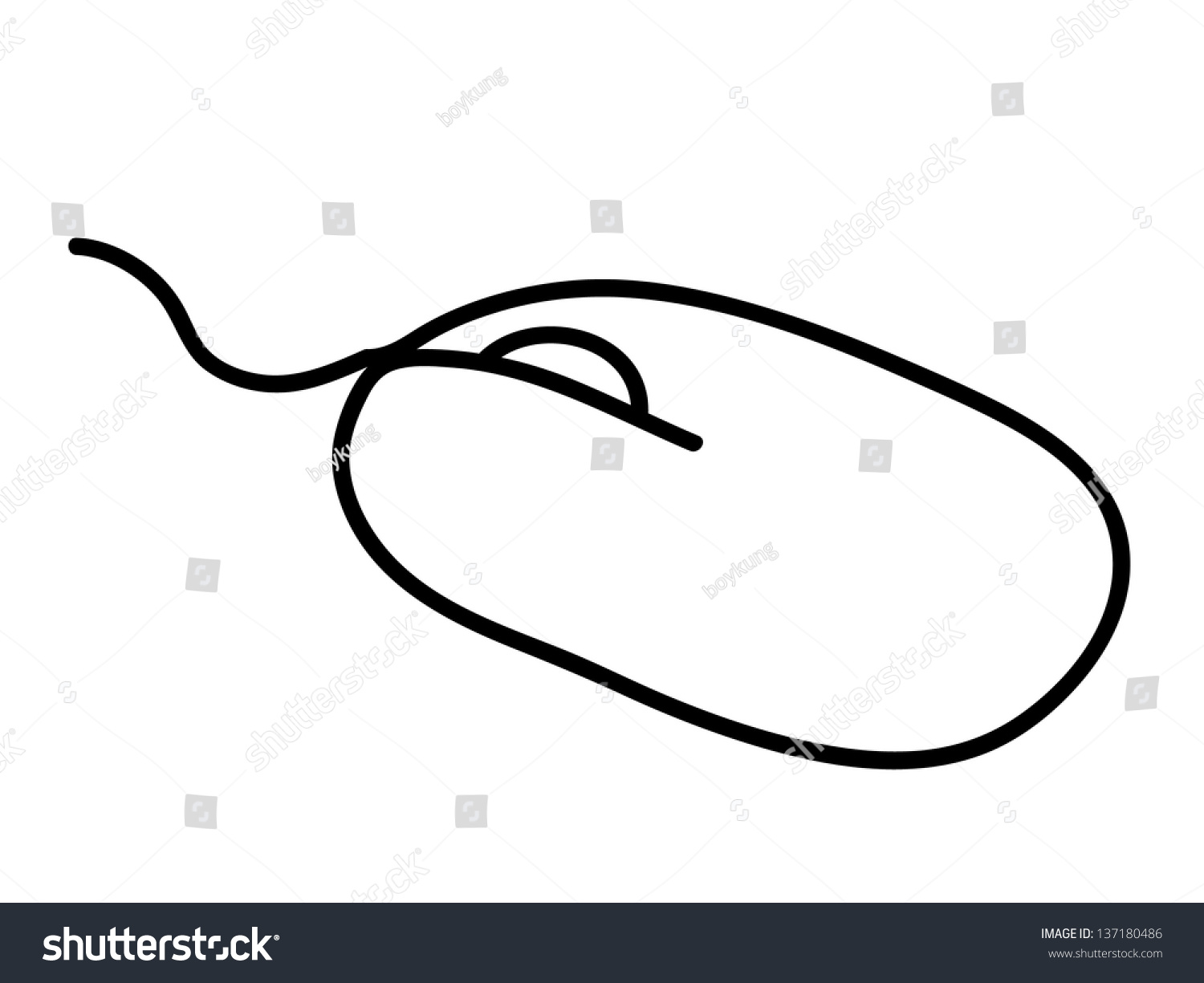 鼠标写字