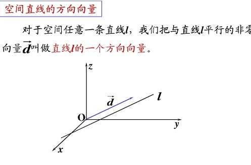 方向向量