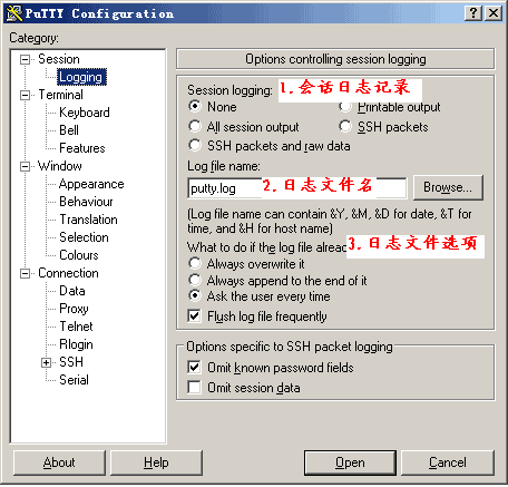 putty中文