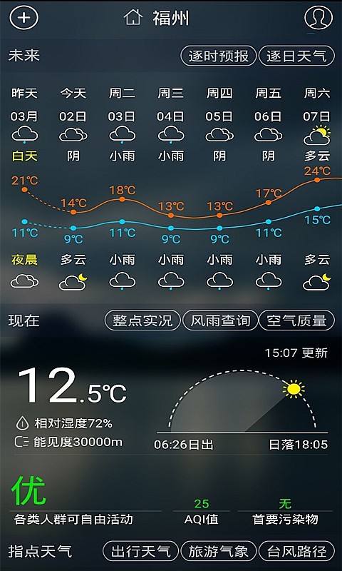 知天气