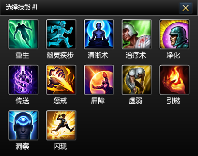 英雄联盟技能