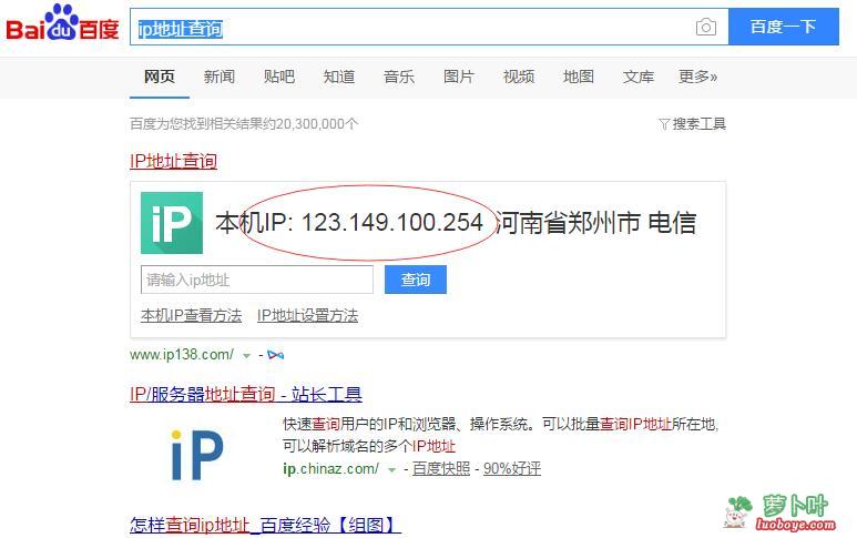 ip地址如何查询