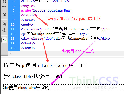 css字间距