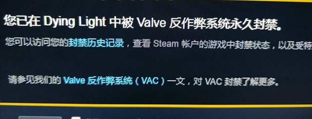 vac封禁