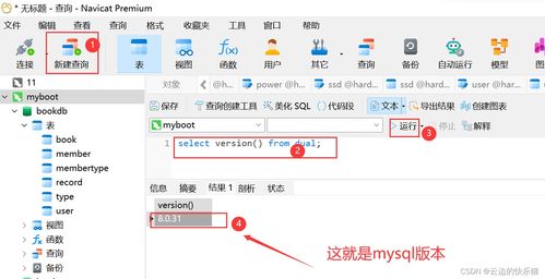 查询数据库版本