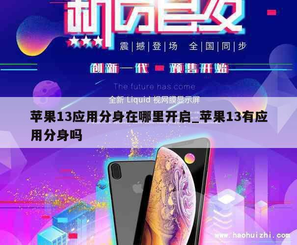 苹果有应用分身吗