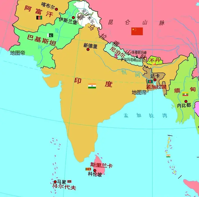 次大陆是什么意思