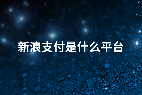 新浪支付