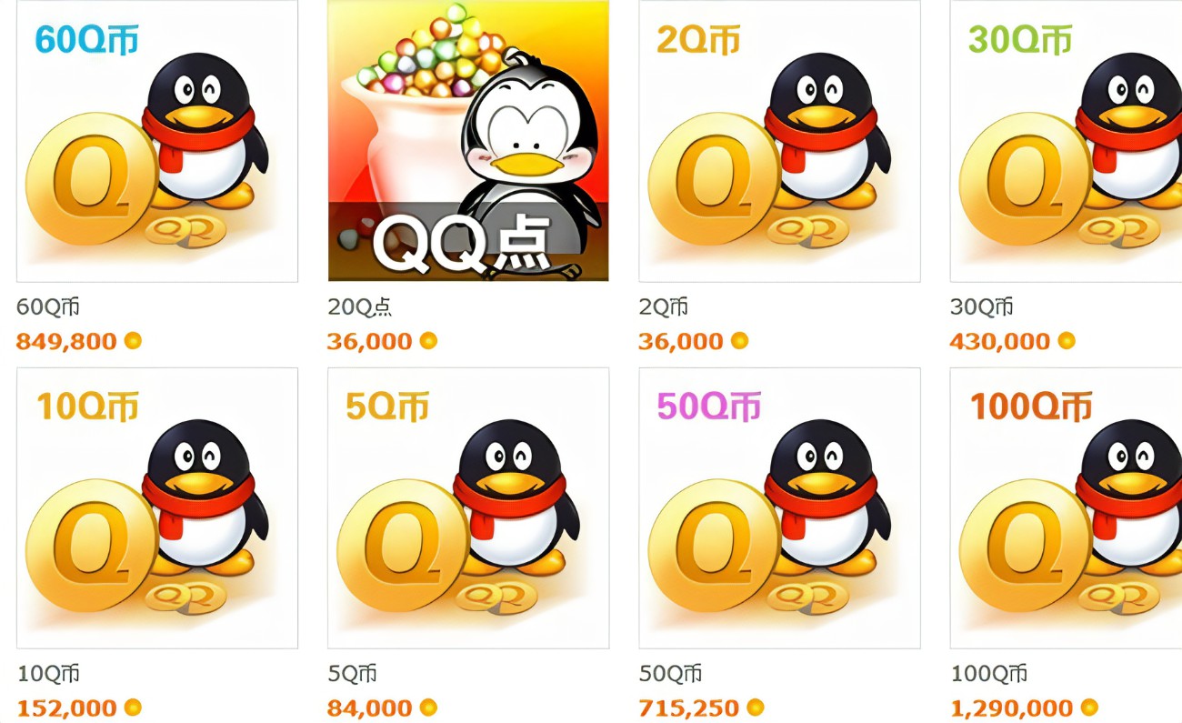q币换q点