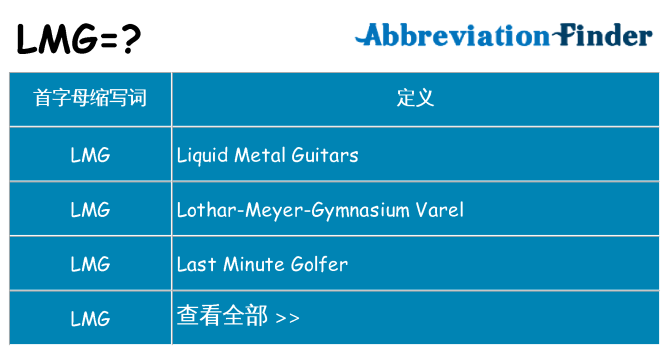 lmg是什么意思
