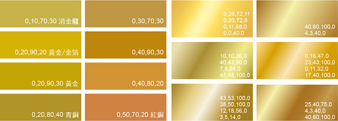 金色rgb值