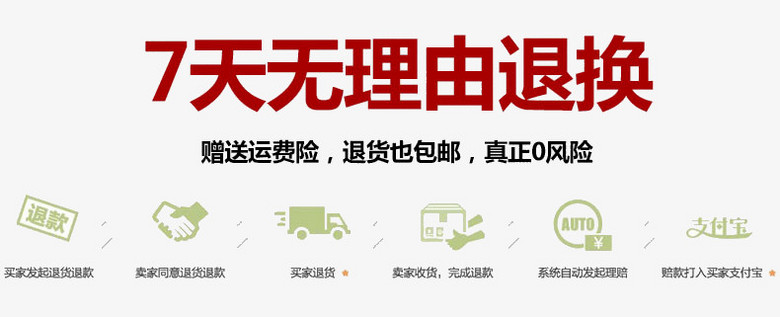 七天无理由退货