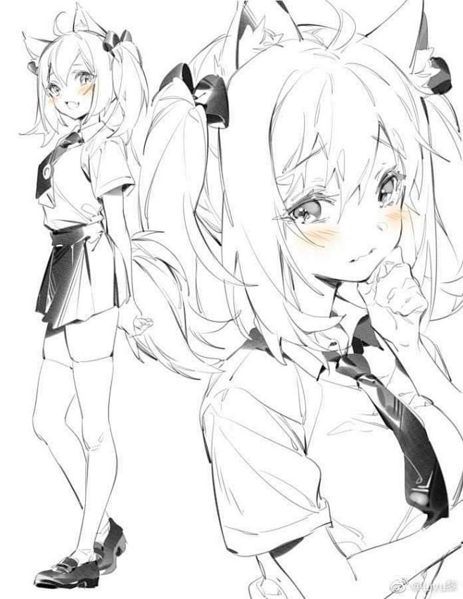 ps转线稿