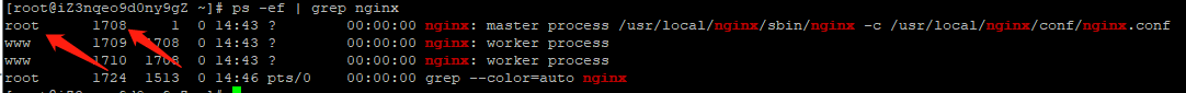 停止nginx