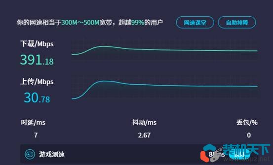 上传速度测试