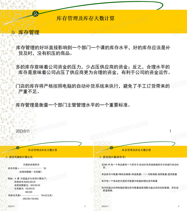 库存天数