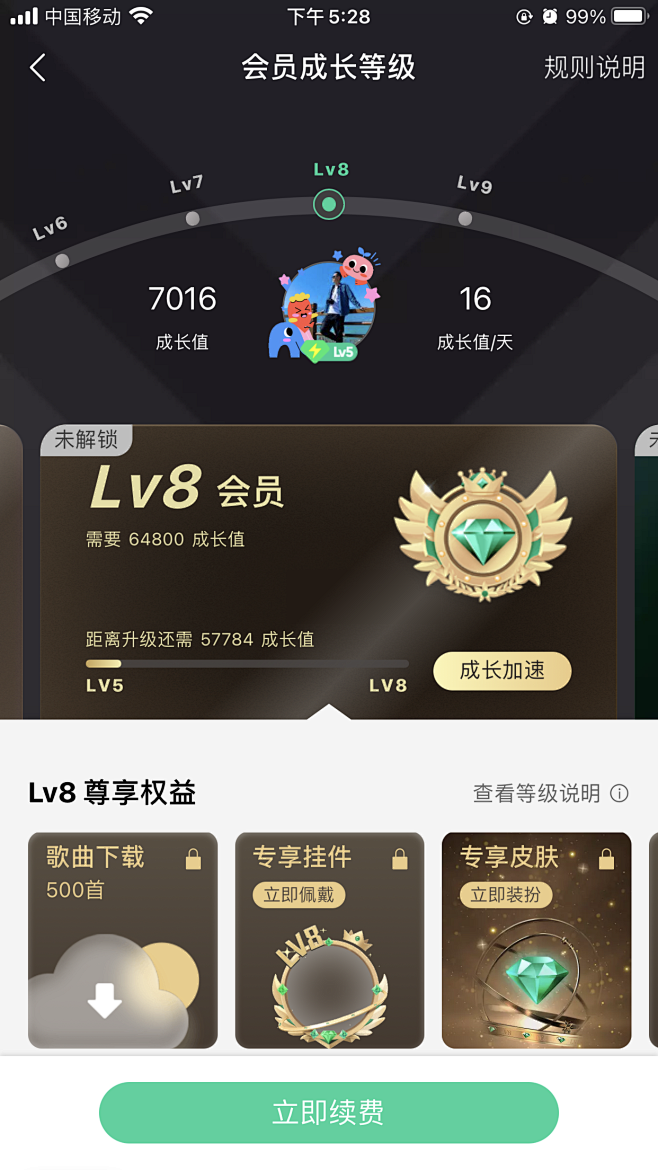 qq音乐等级