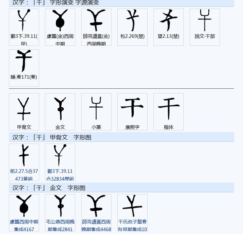 干繁体字