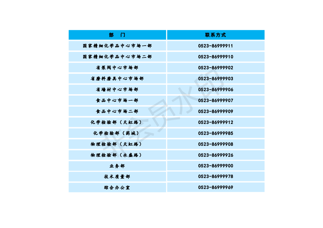 公司电话号码