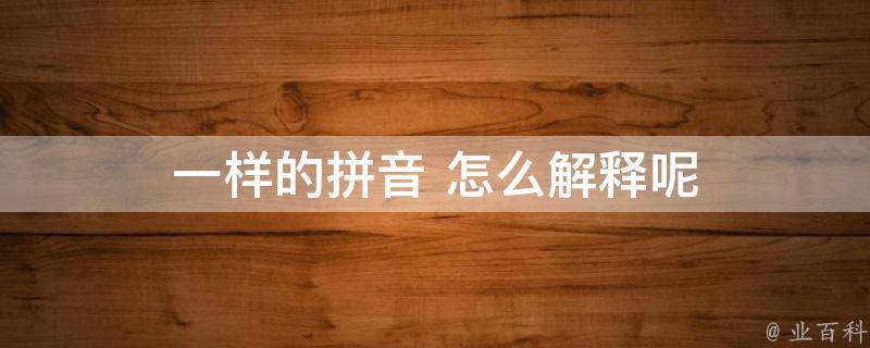 还是拼音