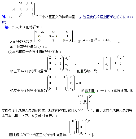实对称矩阵