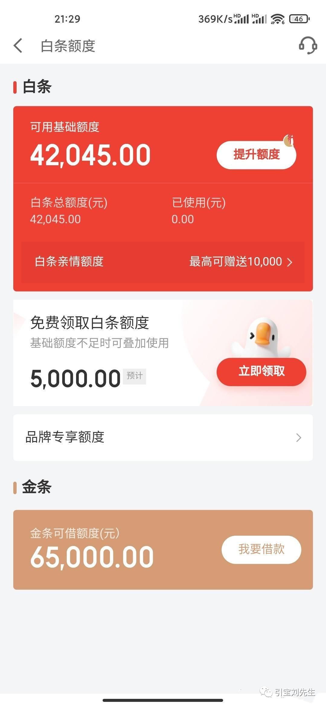 白条额度
