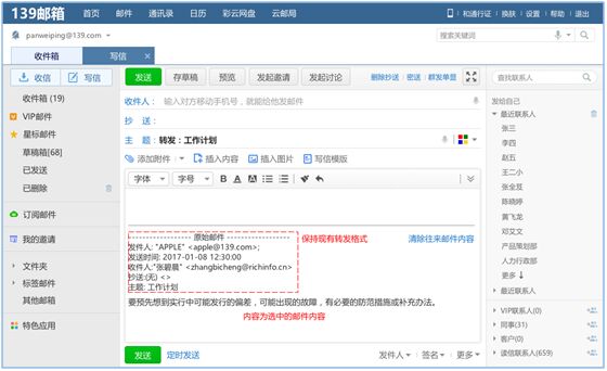发邮件格式